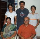 Vasantharajan with Family