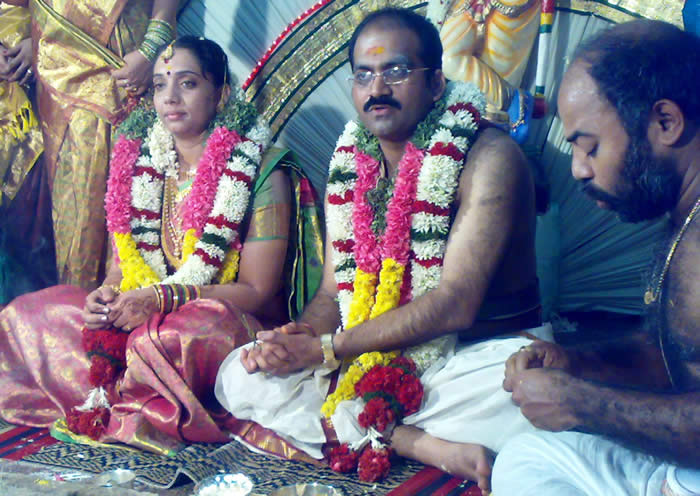 Sreeram weds Shanthi